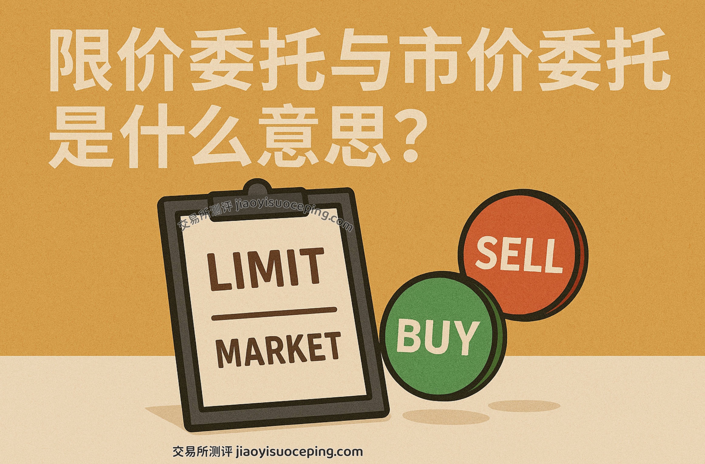 限价委托和市价委托区别详解｜下单策略与资金管理技巧- 交易所测评网