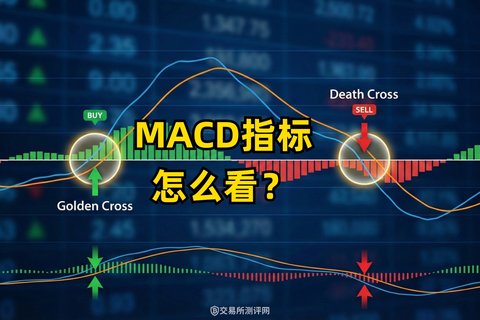 MACD指标怎么看？新手如何利用“金叉”和“死叉”判断买卖点？ - 交易所测评网